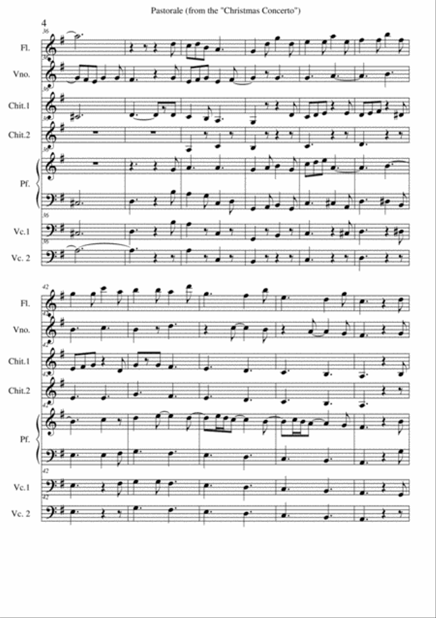 Pastorale from the Pastorale from the