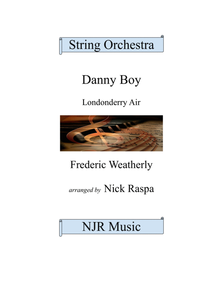 Danny Boy (Londonderry Air) for string orchestra (Full Set) image number null