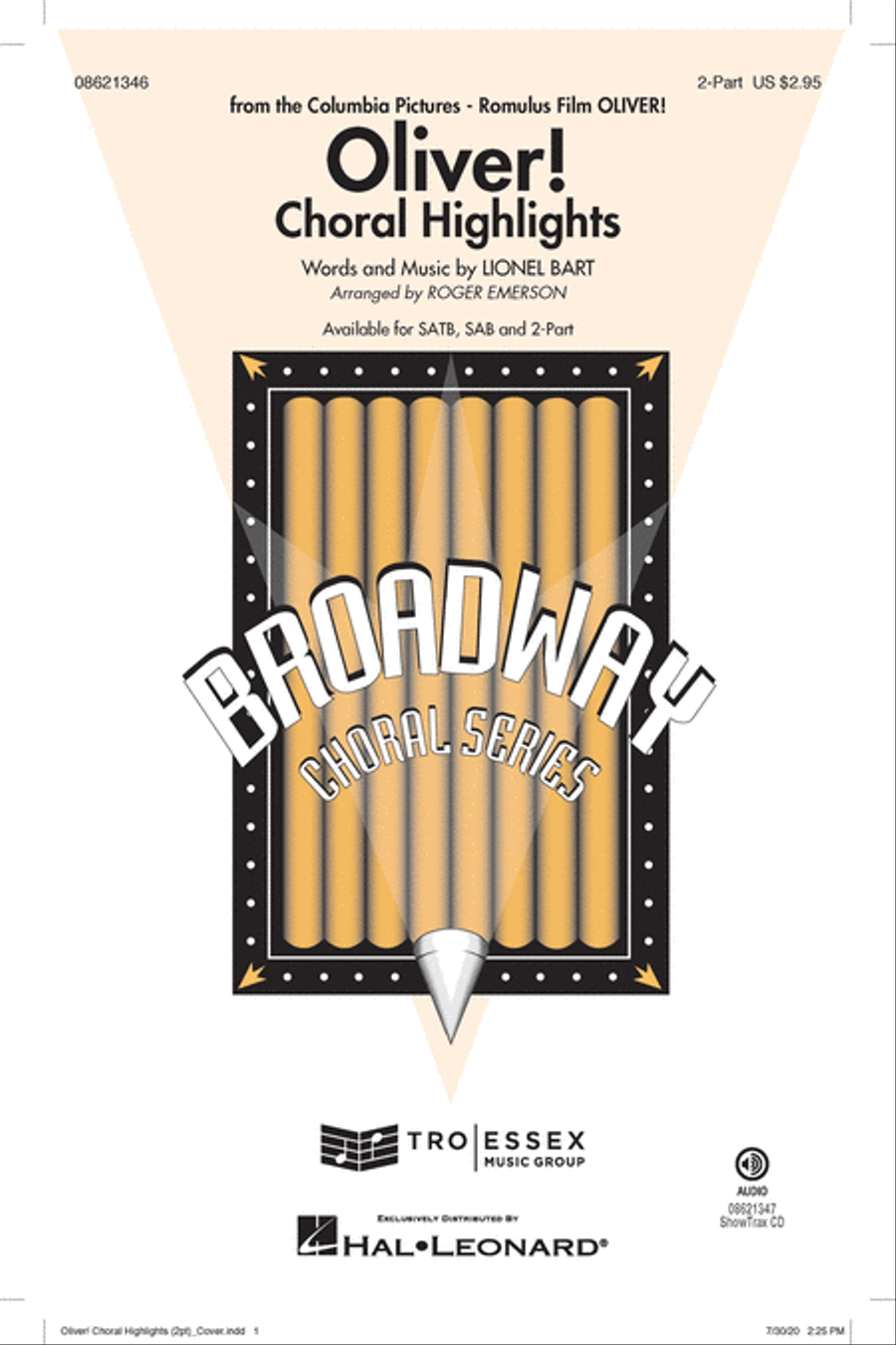 Oliver! (Choral Highlights) 2-Part scores gallery preview page 1