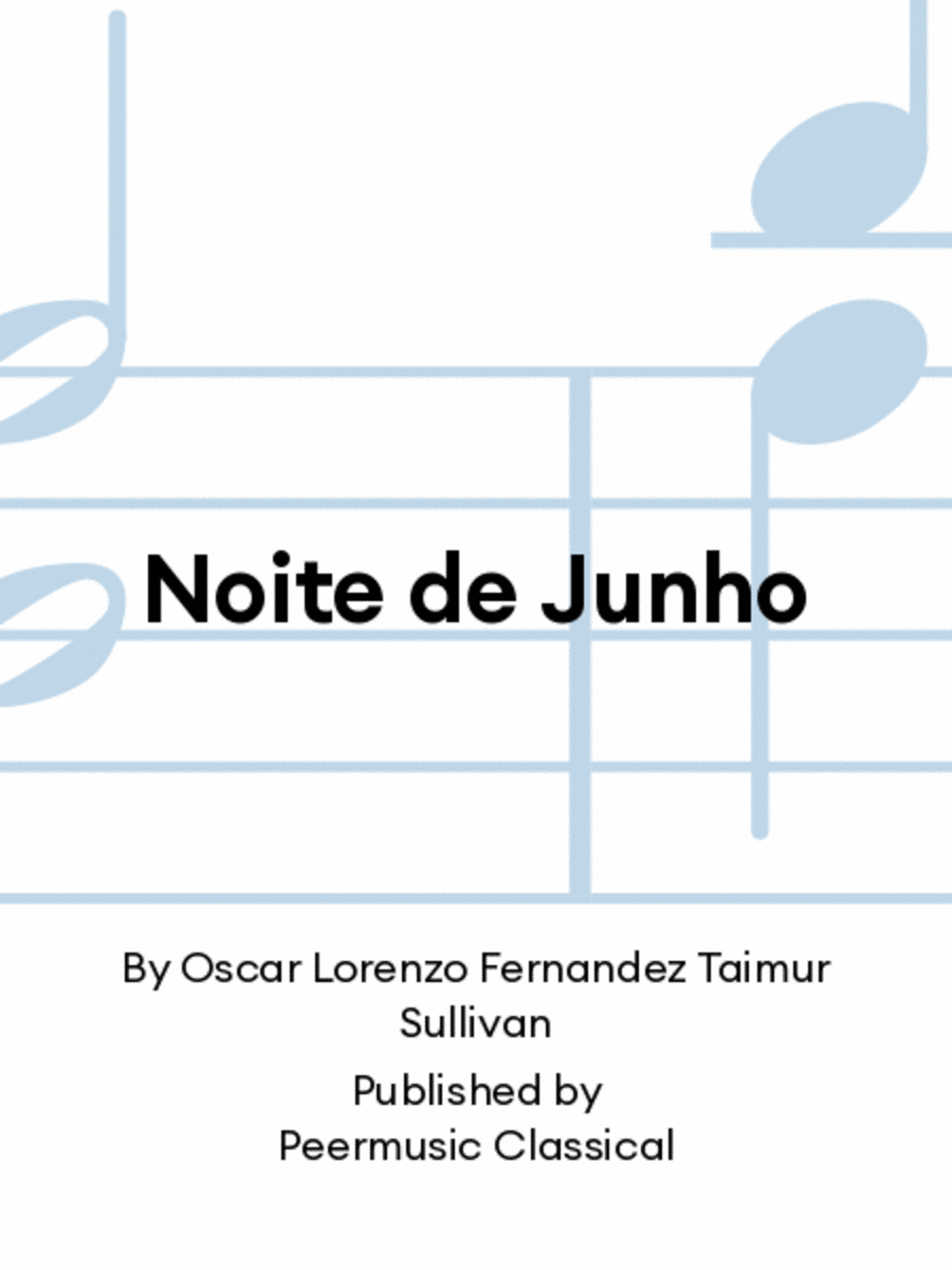 Noite de Junho Chamber Music scores gallery preview page 1