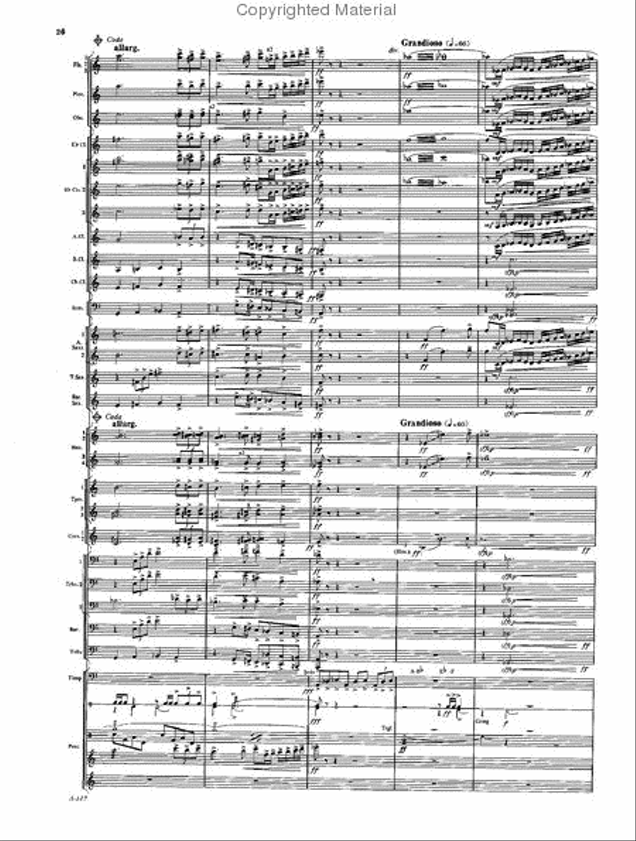 Day of the Shofar Concert Band scores gallery preview page 26