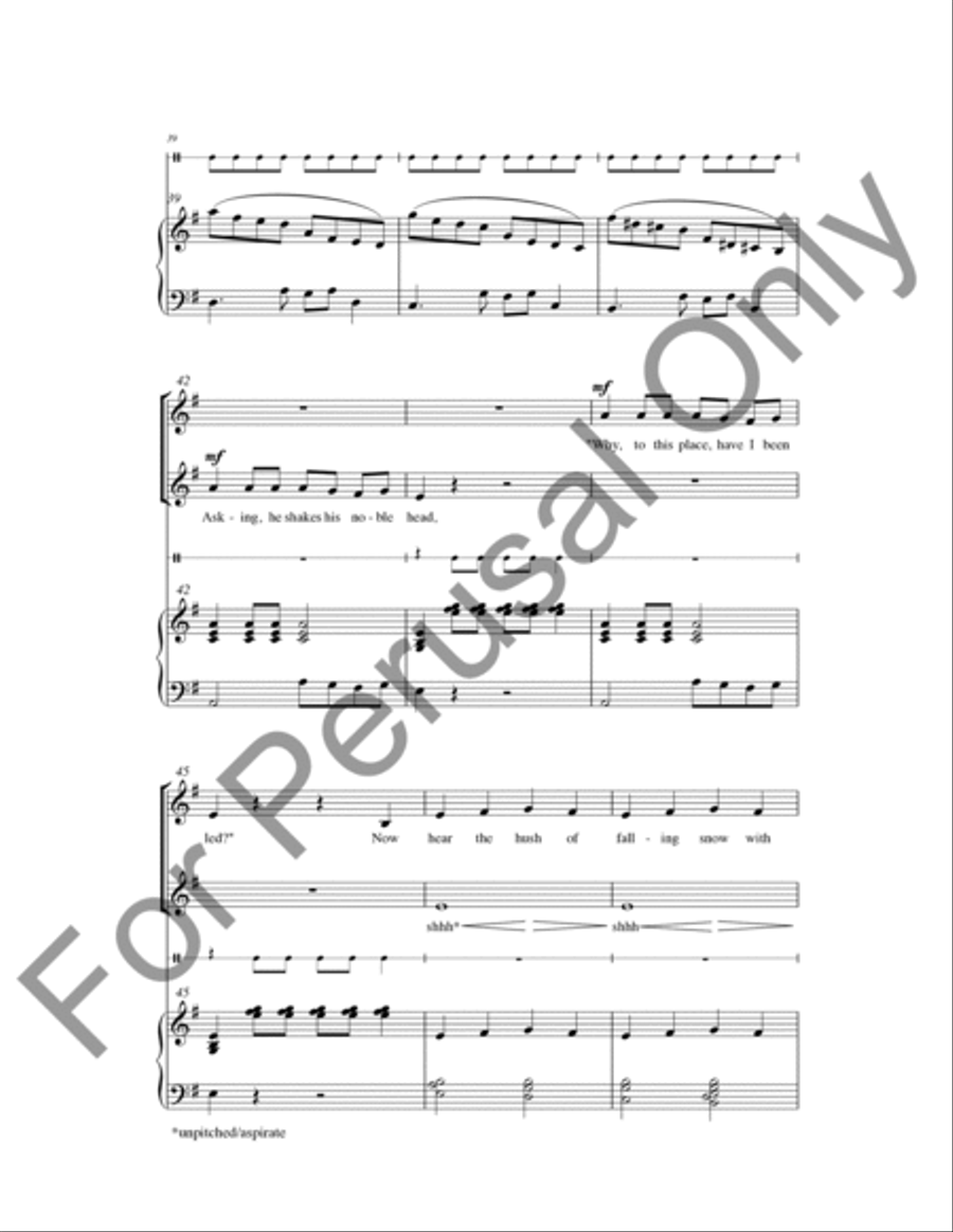 Winter Woods Choir scores gallery preview page 6