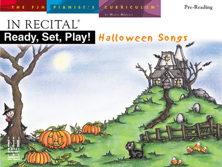 In Recital! with Little Pieces for Little Fingers, Ready, Set, Play! Halloween Songs