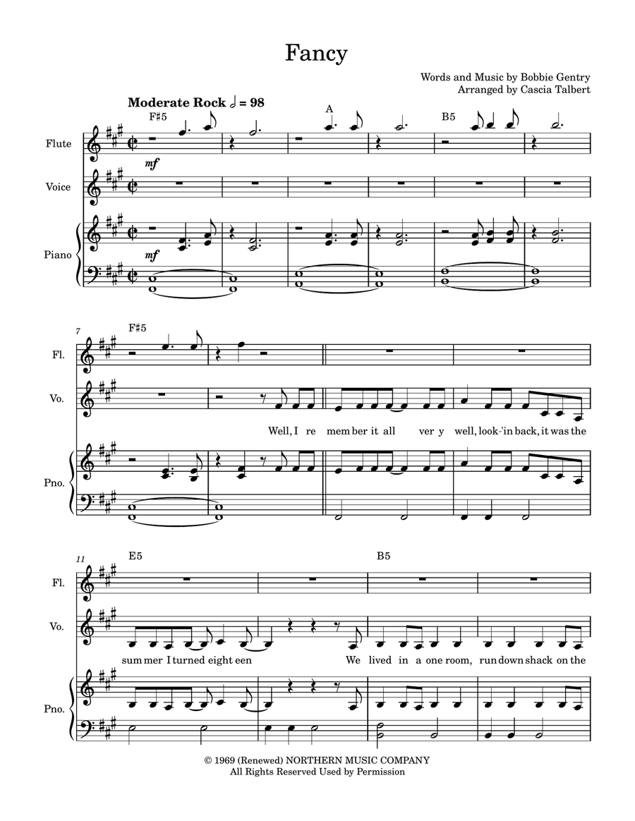 Fancy Small Ensemble scores gallery preview page 1
