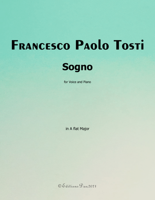 Sogno, by Tosti, in A flat Major
