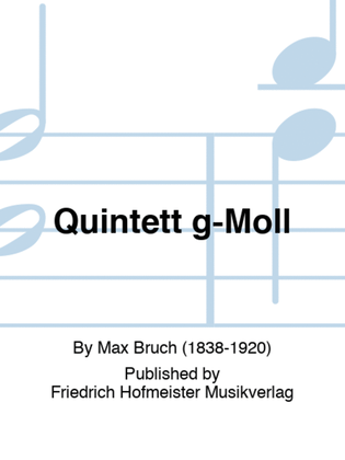 Book cover for Quintett g-Moll