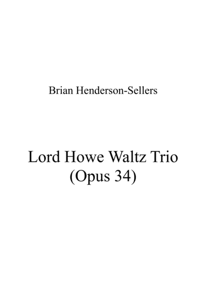 Lord Howe Waltz (piano trio) image number null