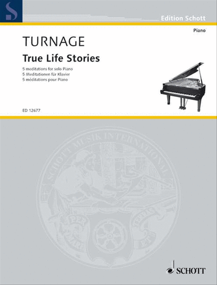 True Life Stories Piano Solo scores gallery preview page 1