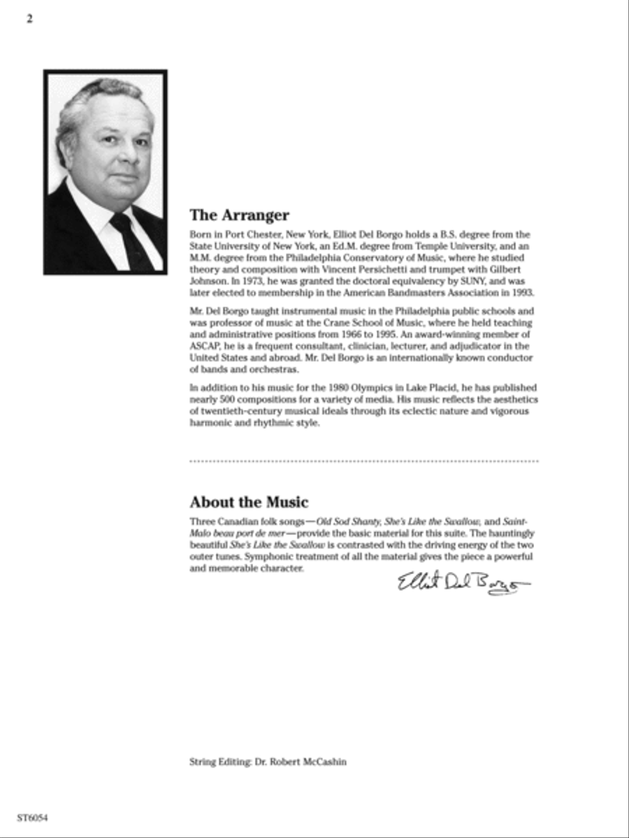 Canadian Legend: Score String Orchestra scores gallery preview page 2