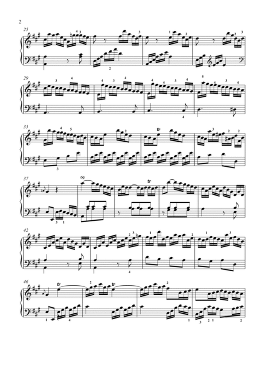 Haydn-Piano Sonata in A major, Hob.XVI.12(Piano solo) image number null
