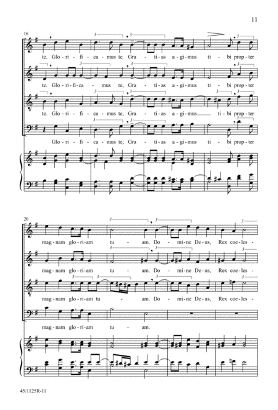 Missa super Dixit Maria Missa super Dixit Maria 4-Part scores gallery preview page 13