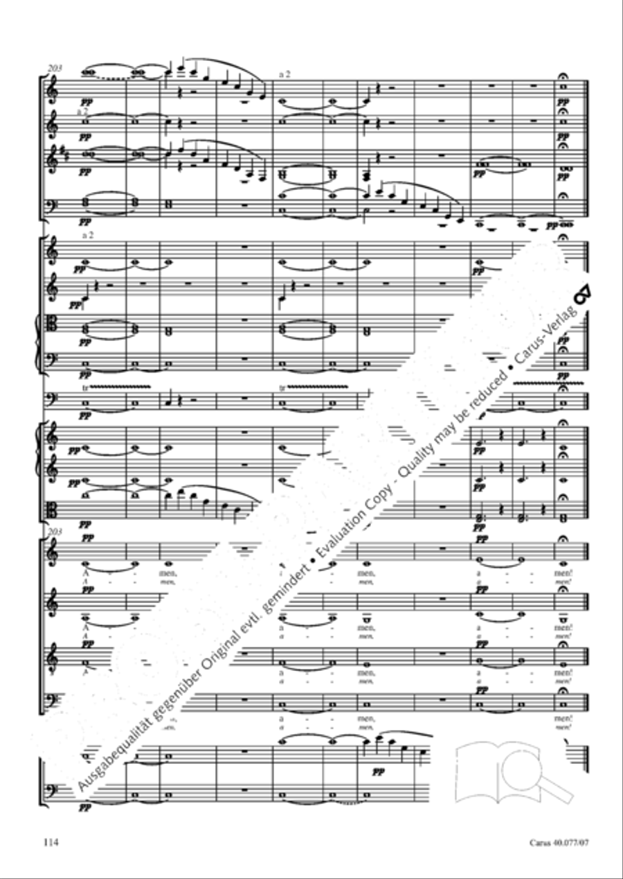 Lauda Sion 4-Part scores gallery preview page 127