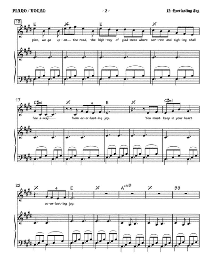 Everlasting Joy Small Ensemble scores gallery preview page 2