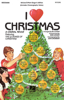 Book cover for I Love Christmas (Feature Medley)
