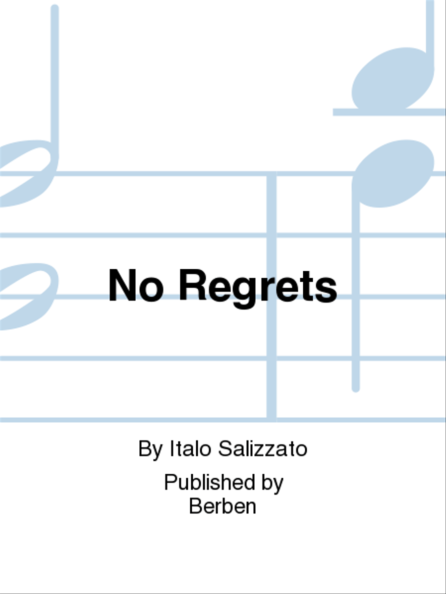 No Regrets No Regrets Harmonica scores gallery preview page 1