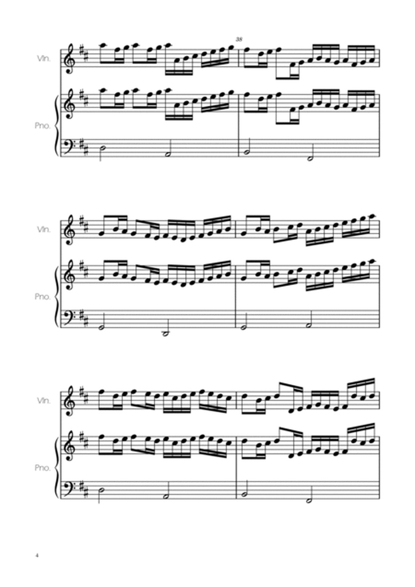 Canon in D - Pachelbel for Violin and piano image number null