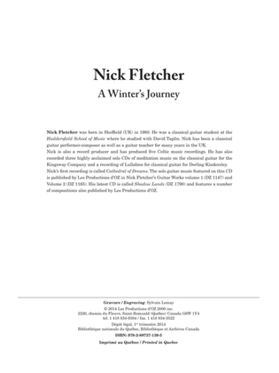 Book cover for A Winter’s Journey