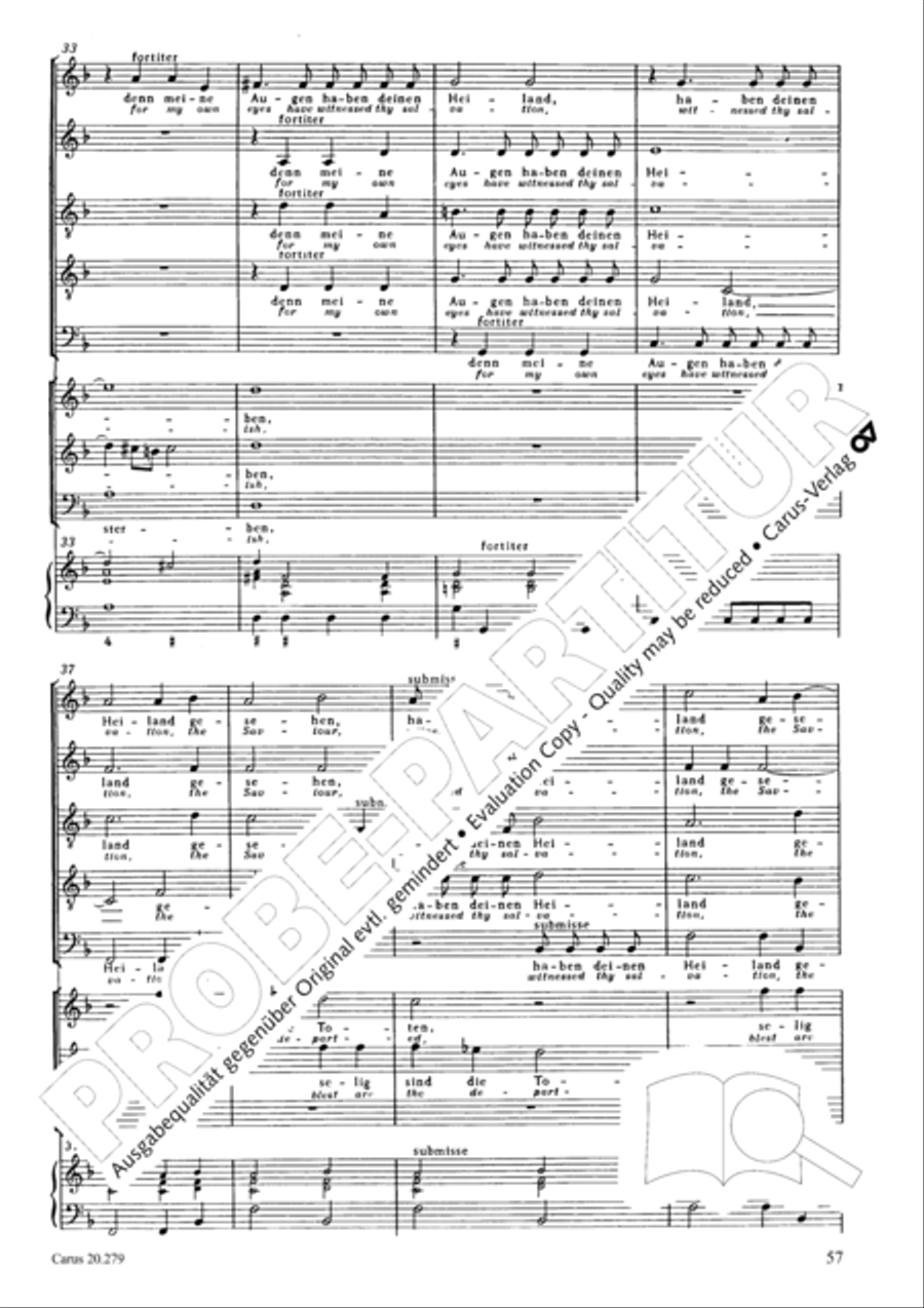 Musikalische Exequien I-III Score scores gallery preview page 60