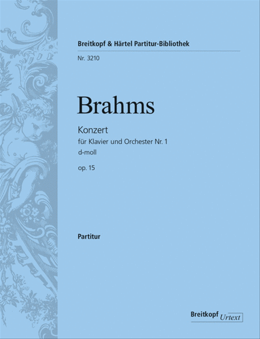 Piano Concerto No. 1 in D minor Op. 15 Orchestra scores gallery preview page 1