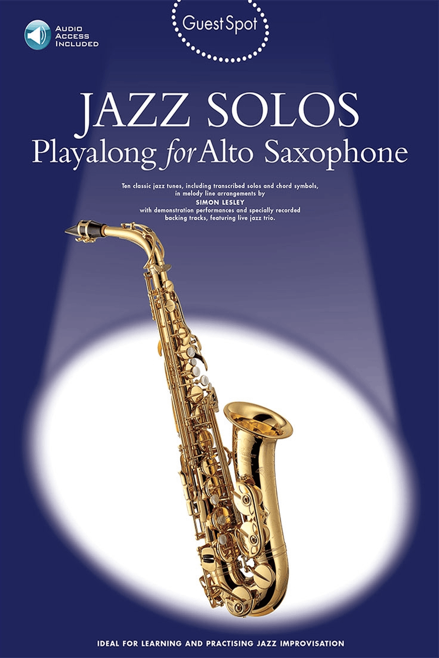 Guest Spot: Jazz Solos Saxophone Solo scores gallery preview page 1