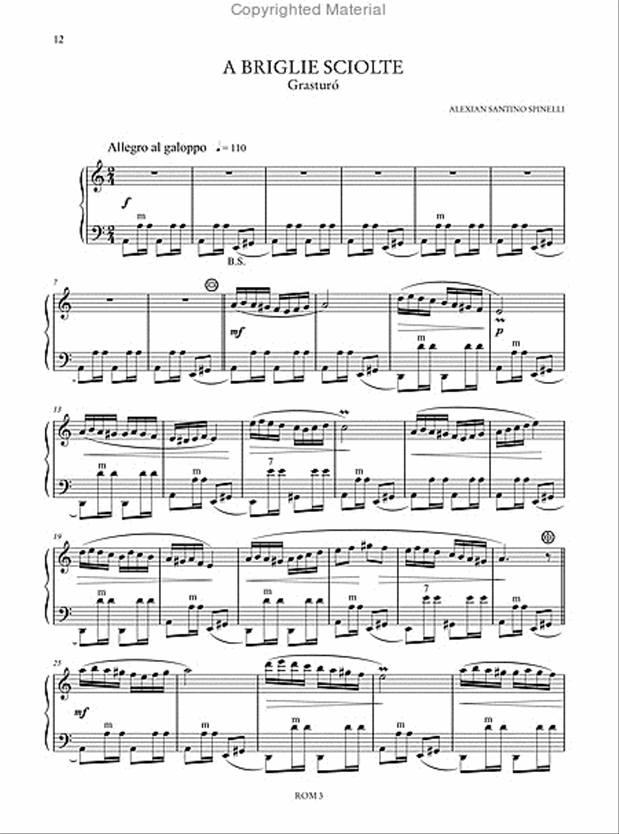 Romanó Drom (Romany Caravan) for Accordion Accordion scores gallery preview page 4