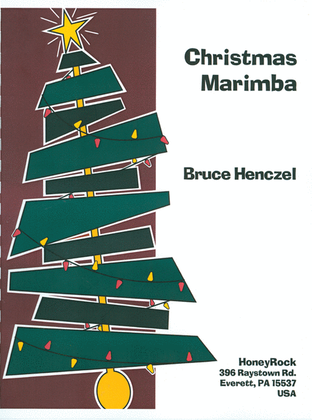 Book cover for Christmas Marimba