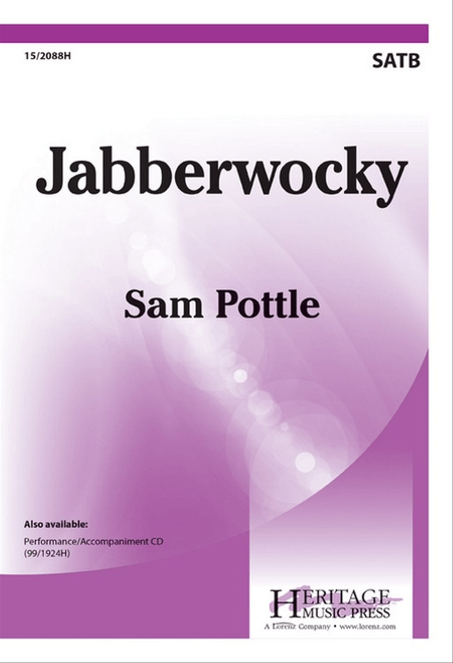 Jabberwocky 4-Part scores gallery preview page 1