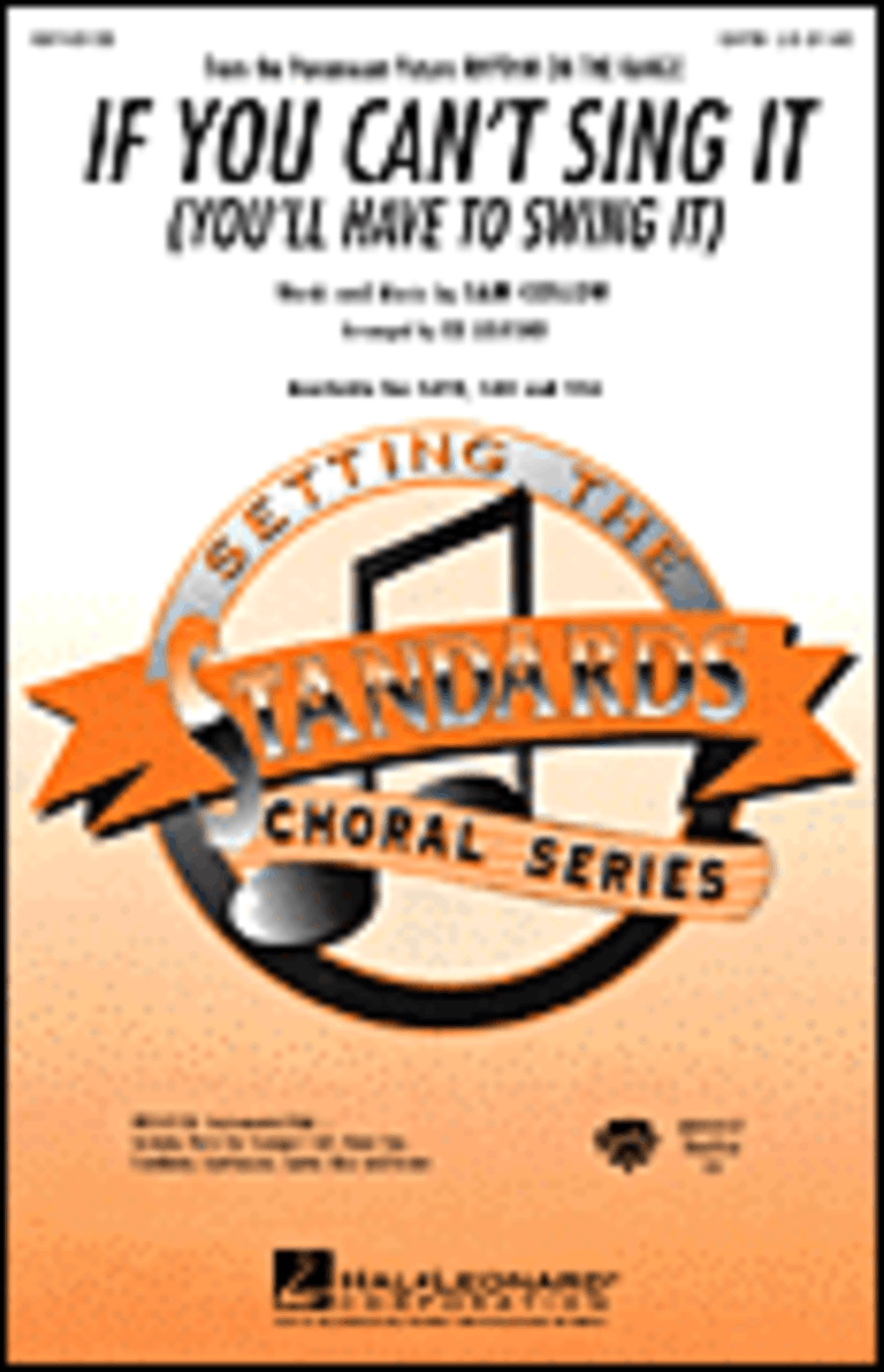 If You Can't Sing It (You'll Have to Swing It) Choir scores gallery preview page 1