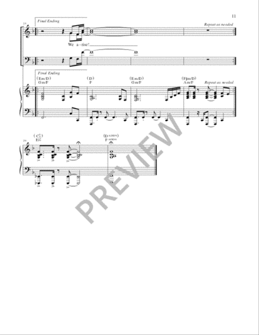 As Morning Breaks and Evening Sets Flute scores gallery preview page 13