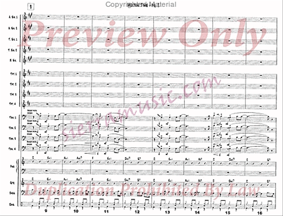 Meetin' Time Big Band scores gallery preview page 3