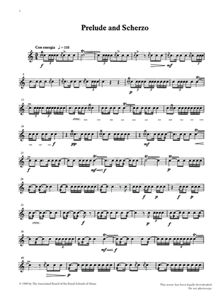 Prelude and Scherzo from Graded Music for Snare Drum, Book IV