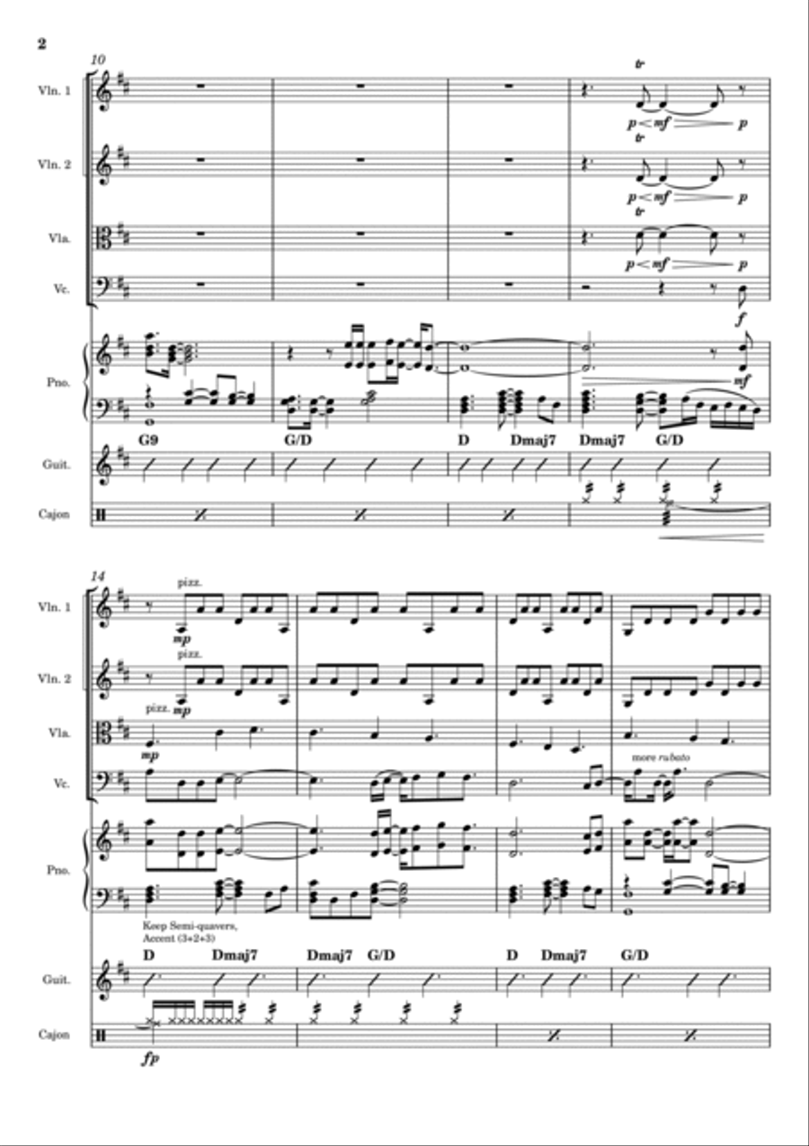 Xo Cello scores gallery preview page 2