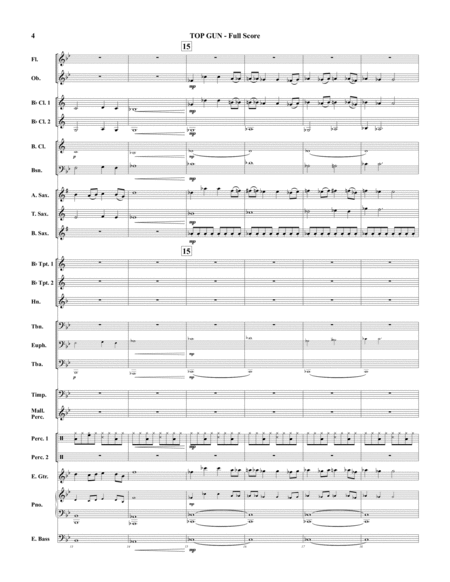 Top Gun Anthem by Harold Faltermeyer - Trumpet Solo - Digital Sheet Music