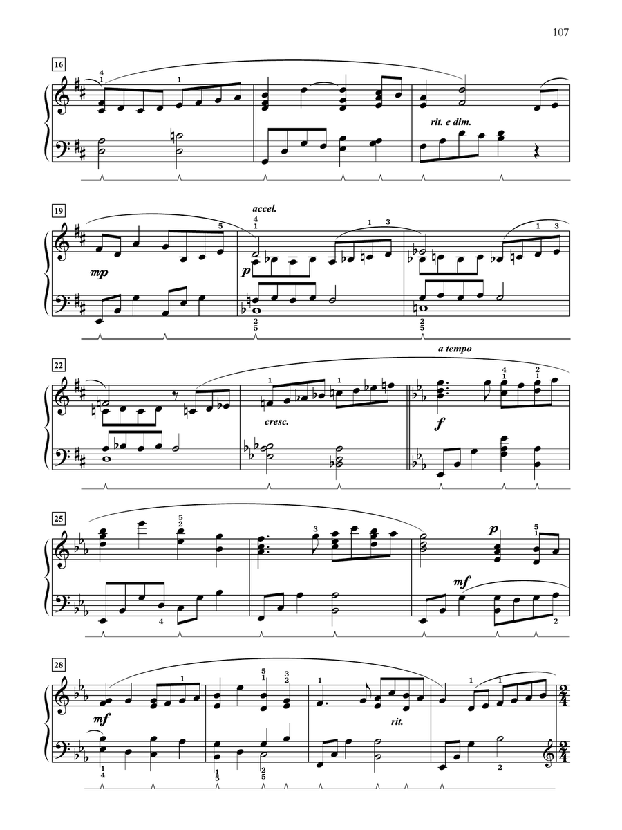 Savior, Like a Shepherd Lead Us - Piano Solo Piano Solo scores gallery preview page 2