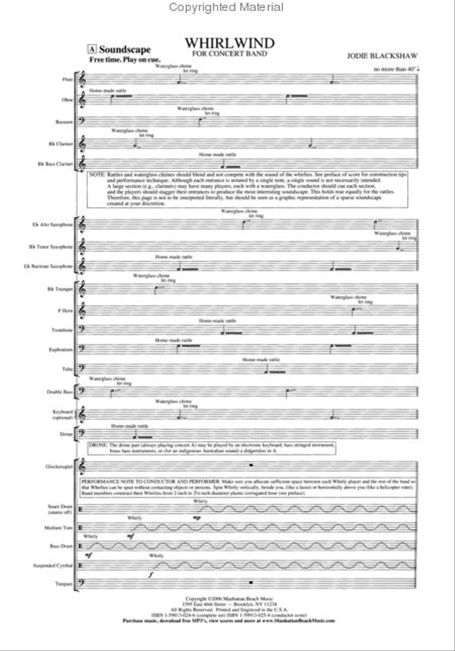 Whirlwind Whirlwind Concert Band scores gallery preview page 2