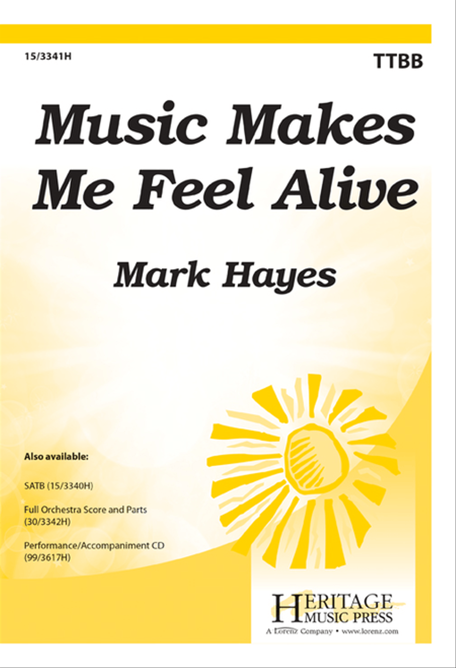 Music Makes Me Feel Alive TTBB scores gallery preview page 1