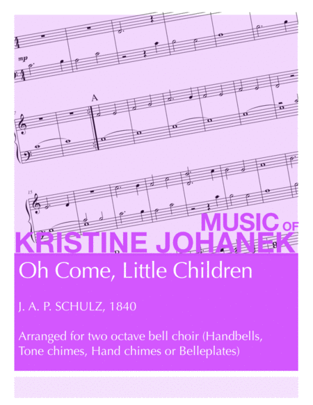 Oh Come, Little Children (2 octave) image number null