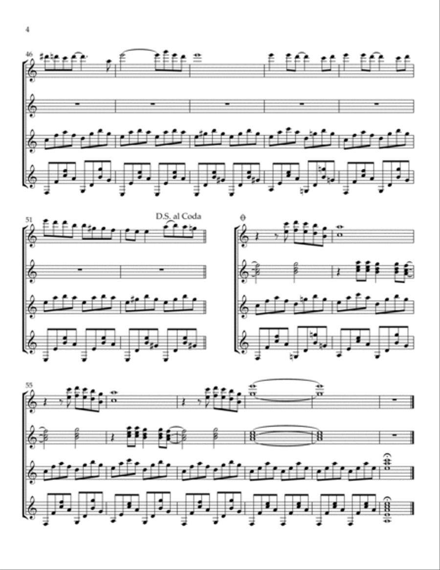 California Dreamin' California Dreamin' Guitar scores gallery preview page 4