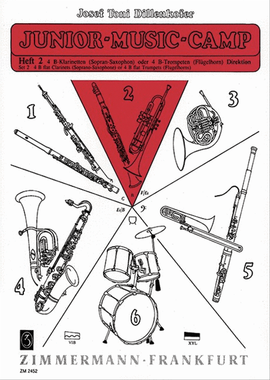 Junior-Music-Camp Heft 2 Junior-Music-Camp Heft 2 Set of Parts scores gallery preview page 1
