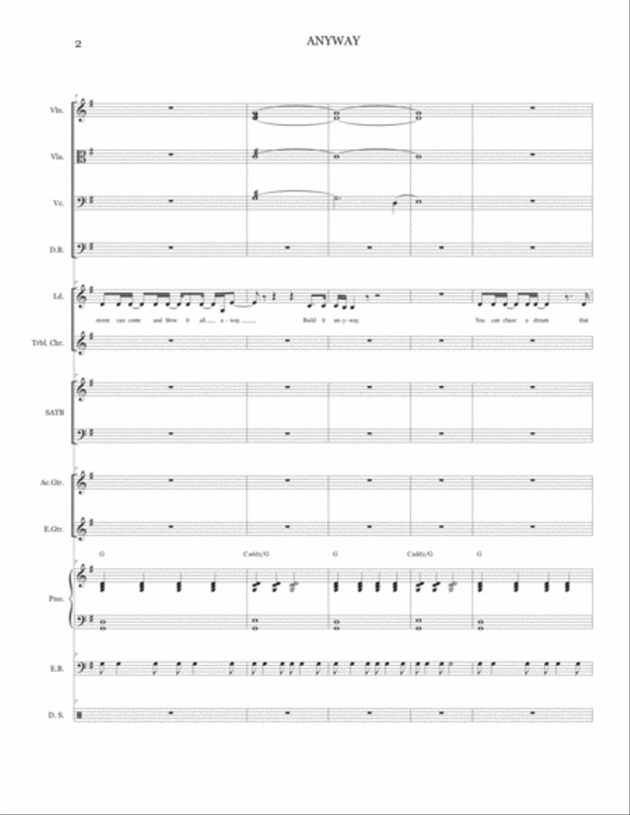 Anyway Anyway 4-Part scores gallery preview page 3