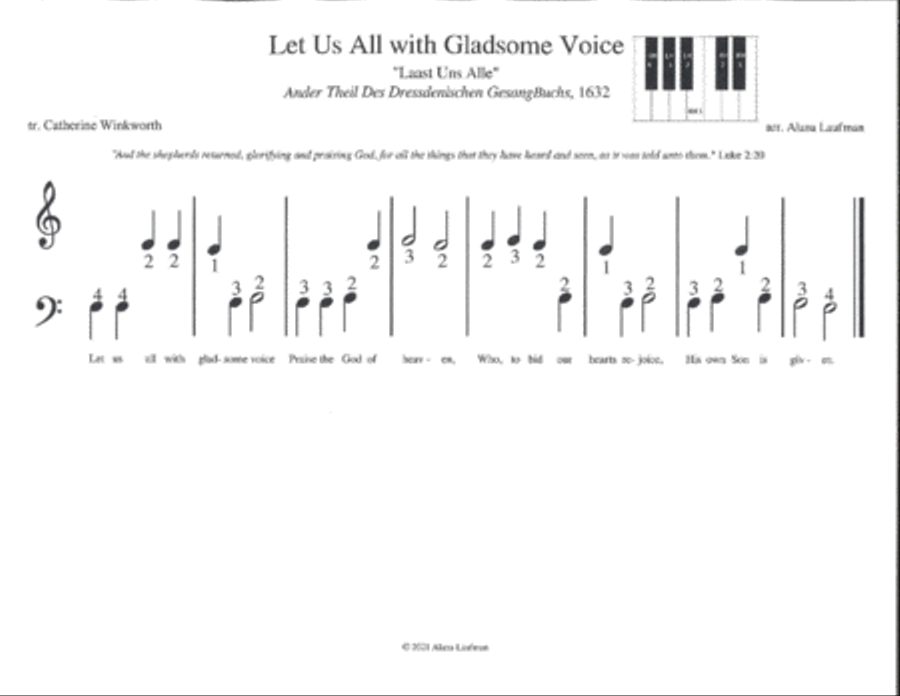 Playing the Faith: Hymns for Pre-Notation Musicians Vol. 1 Piano Method scores gallery preview page 6