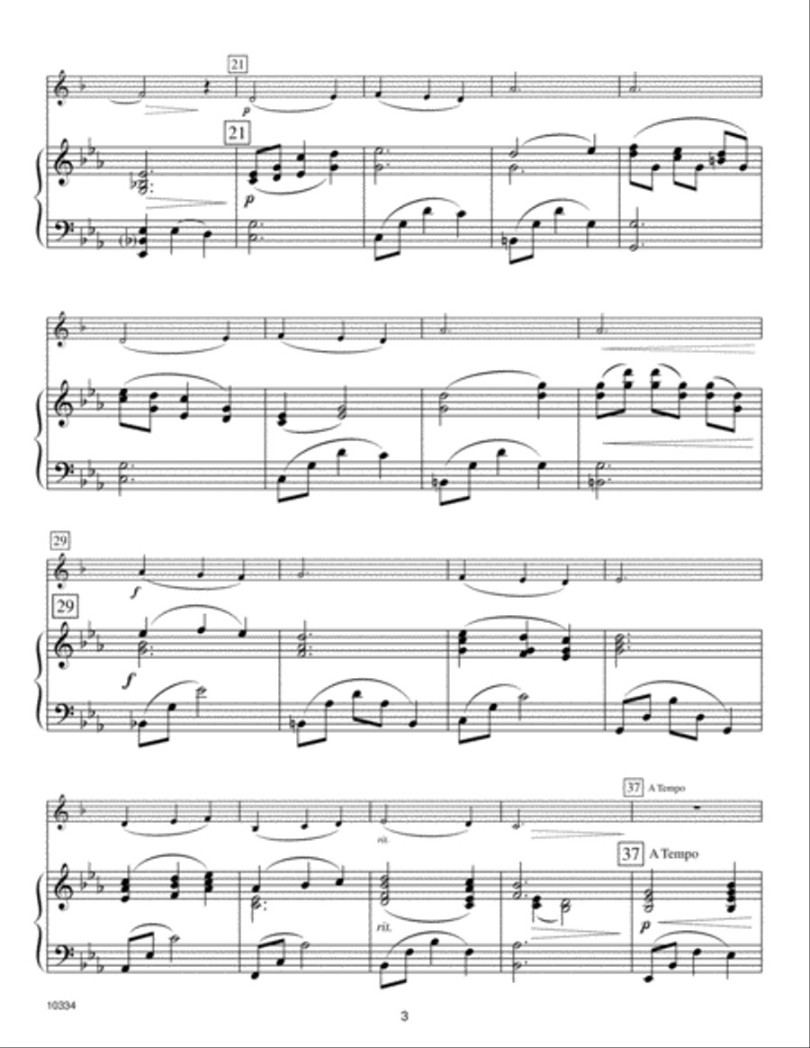 Kendor Recital Solos - Bb Clarinet - Solo Book with Digital Download B-Flat Clarinet scores gallery preview page 3