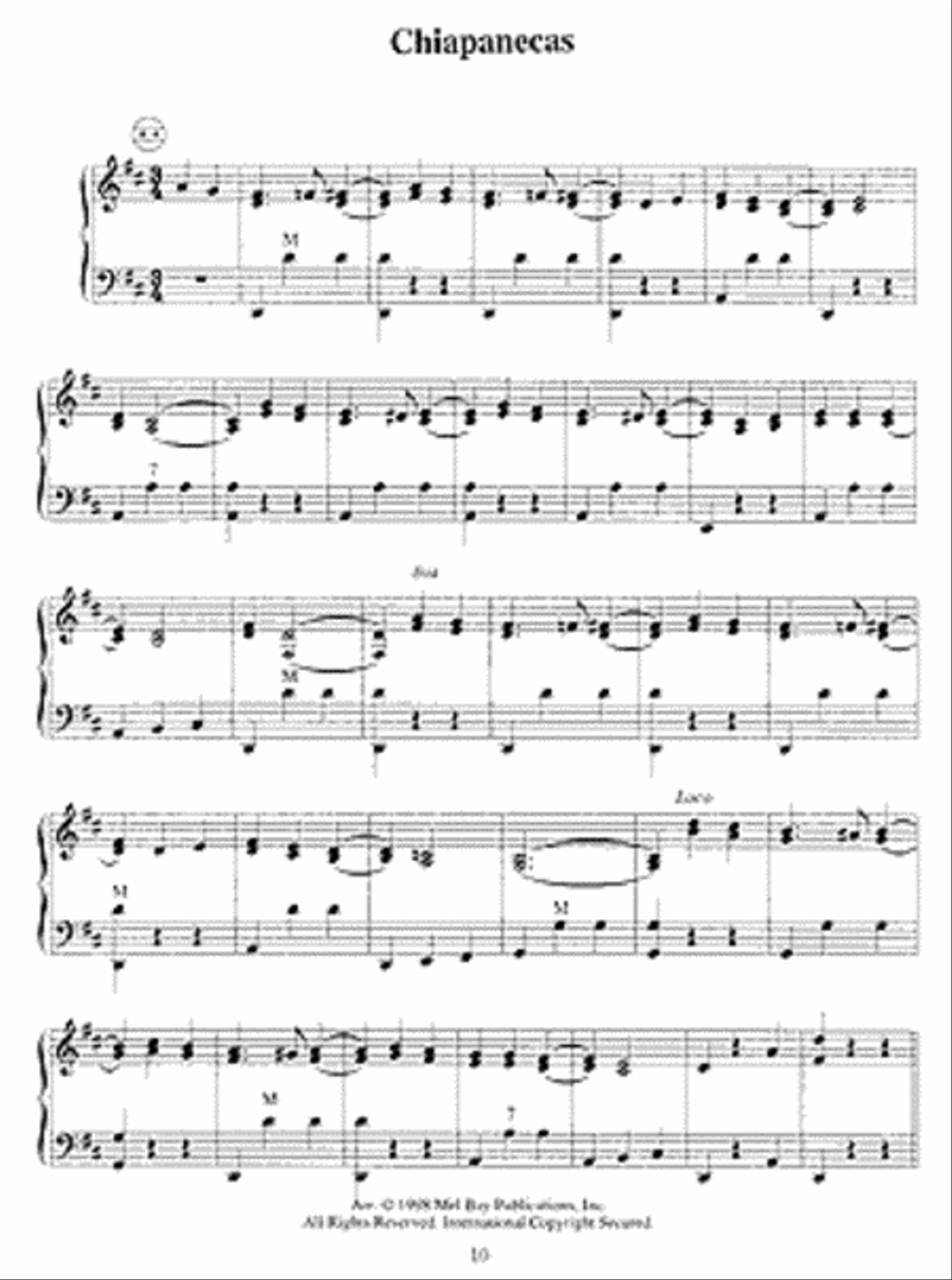 Songs of Mexico for Accordion Accordion scores gallery preview page 2