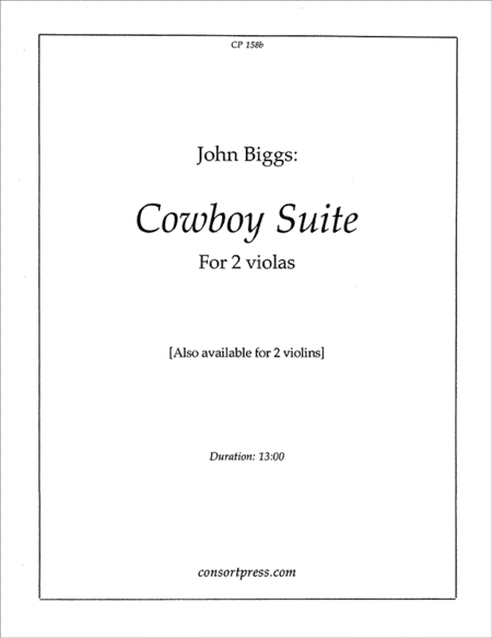 Cowboy Suite (Viola Version) image number null