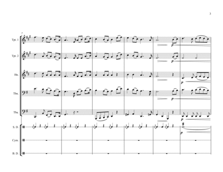 Iranian National Anthem (''Sorood-e Melli-e Jomhoori-e Esiami'') for Brass Quintet & Percussion image number null