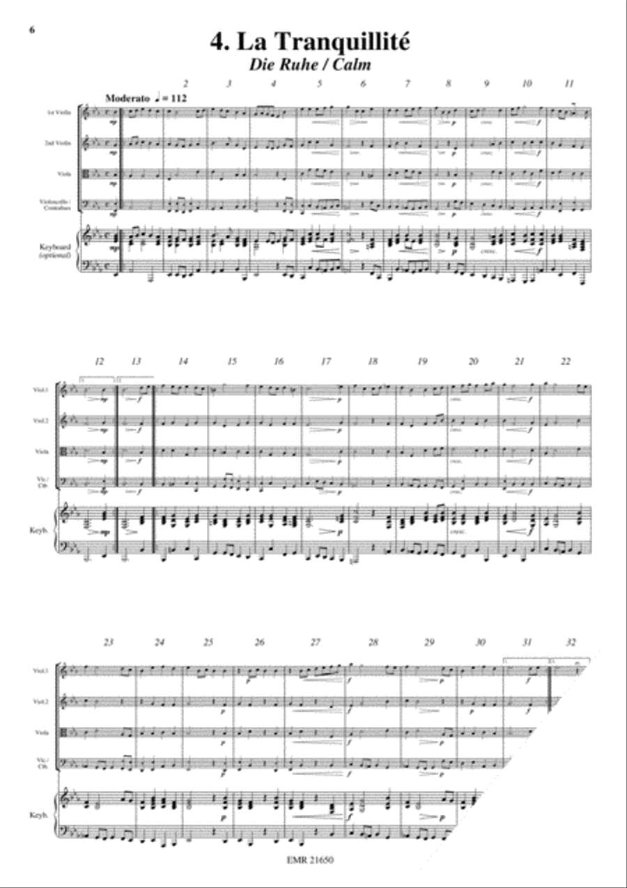 12 Heroic Marches String Quartet scores gallery preview page 6
