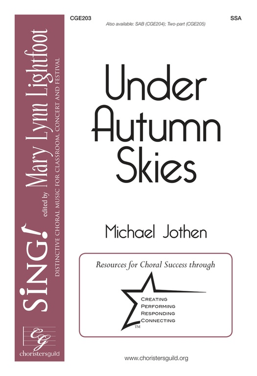 Under Autumn Skies (SSA)