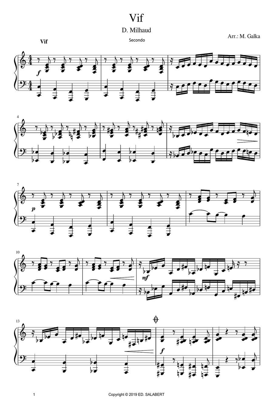 Scaramouche Set of Parts scores gallery preview page 1