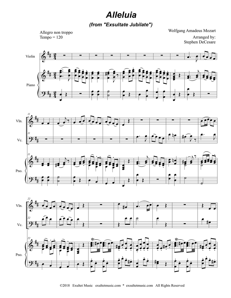 Alleluia (from 