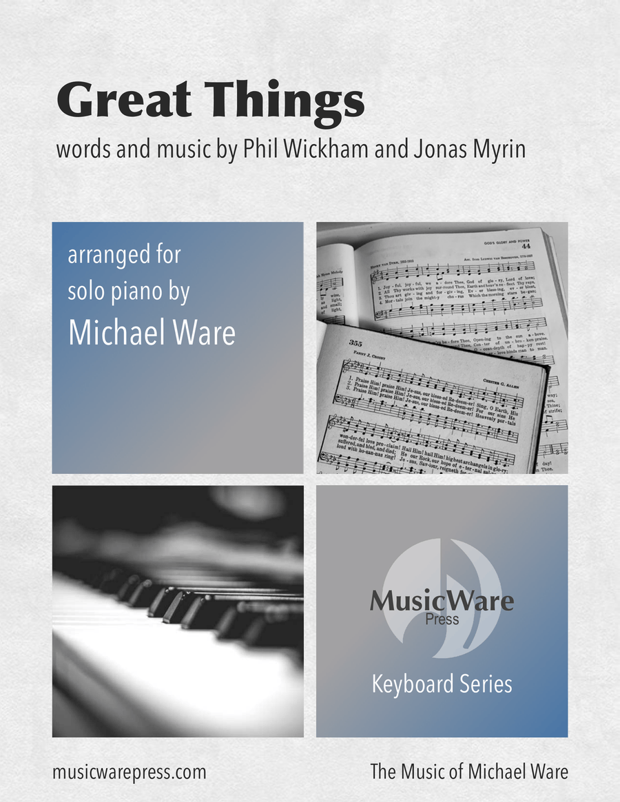 Great Things Great Things Piano Solo scores gallery preview page 1